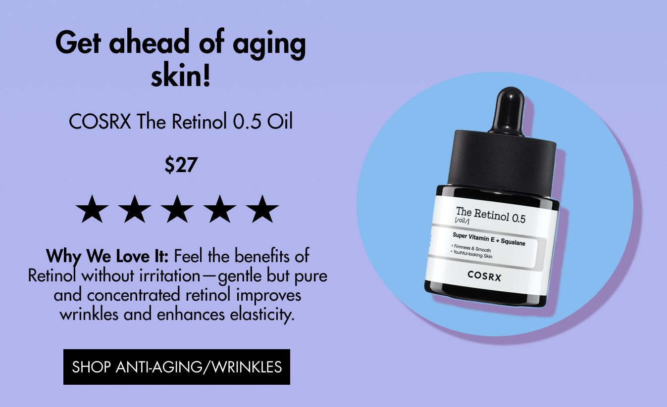 COSRX The Retinol 0.5 Oil