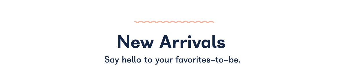 Shop New Arrivals