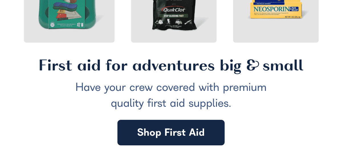 Shop First Aid