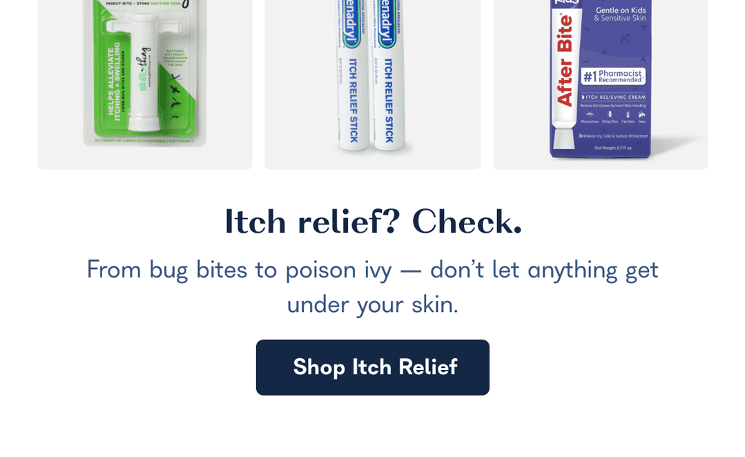 Shop Itch Relief