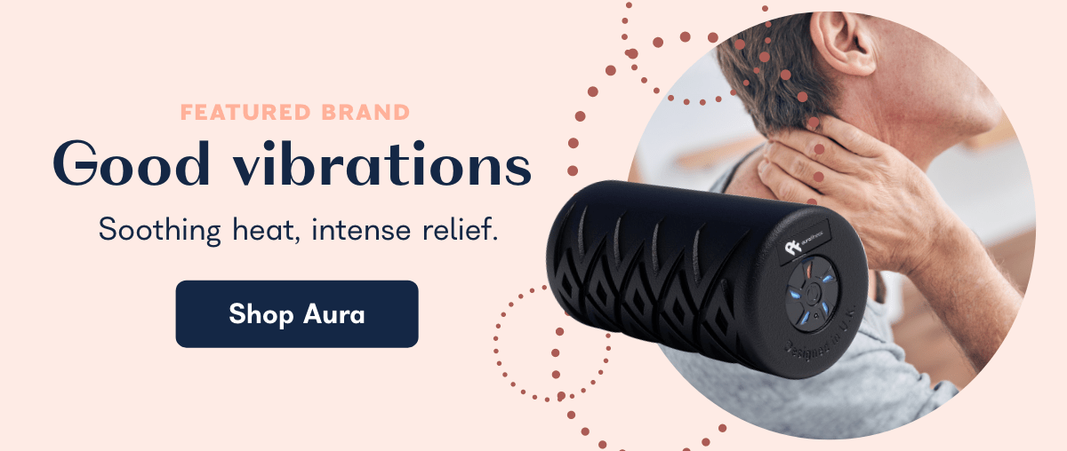 Aura Revroll Vibrating + Heat Foam Roller