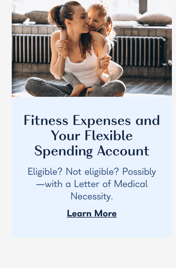 Fitness Expenses and Your Flexible Spending Account