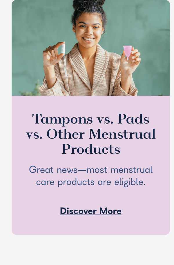 Tampons vs. Pads vs. Other Menstrual Products: Which Is the Right Choice for You?