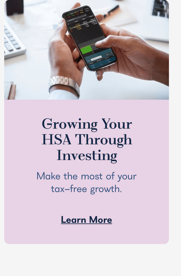 Growing Your HSA Through Investing