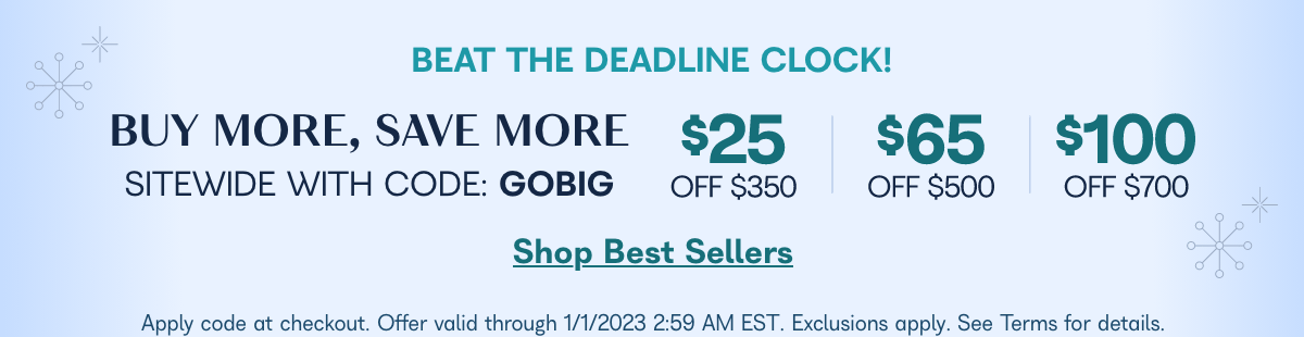 Beat the Deadline Clock!