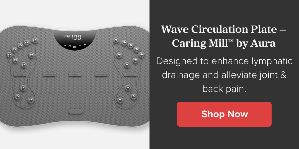 Wave Circulation Plate — Caring Mill™ by Aura