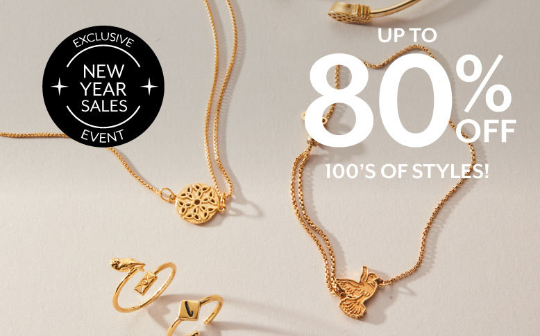 Up to 80% Off 100's of Styles