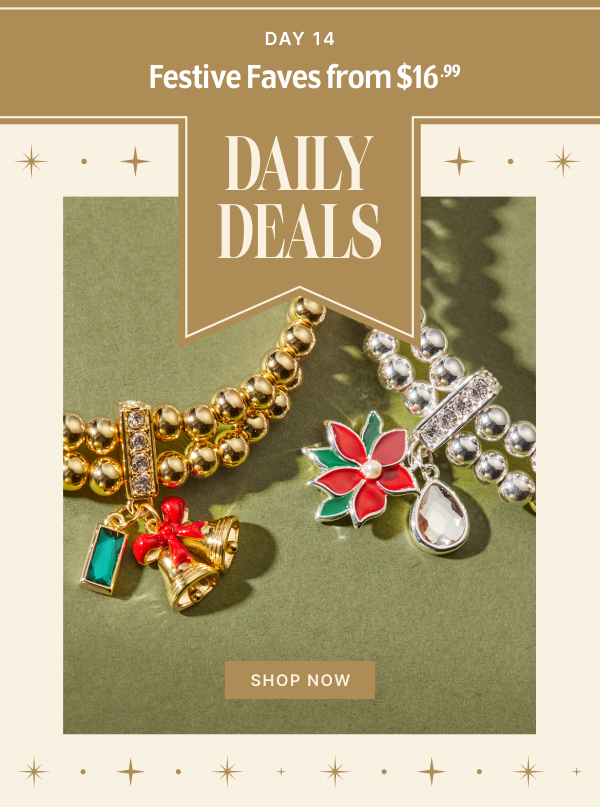 $16.99 Festive Faves | Shop Daily Deal