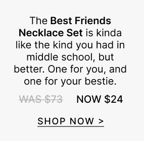 Best Friend Necklaces, Set of 2 | Shop Now