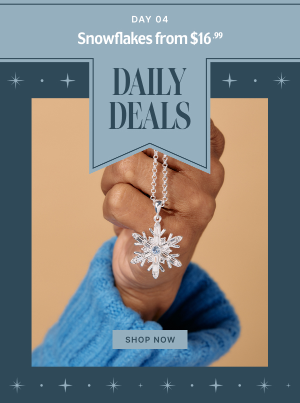 Snowflakes from $16.99 | Shop Daily Deals