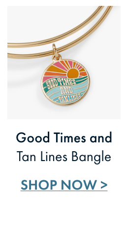 'Good Times and Tan Lines' Charm Bangle| Shop Now
