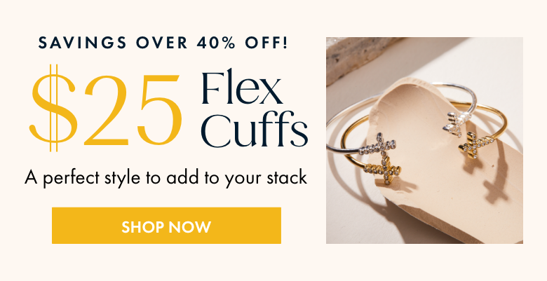$25 Flex Cuffs | Shop Now