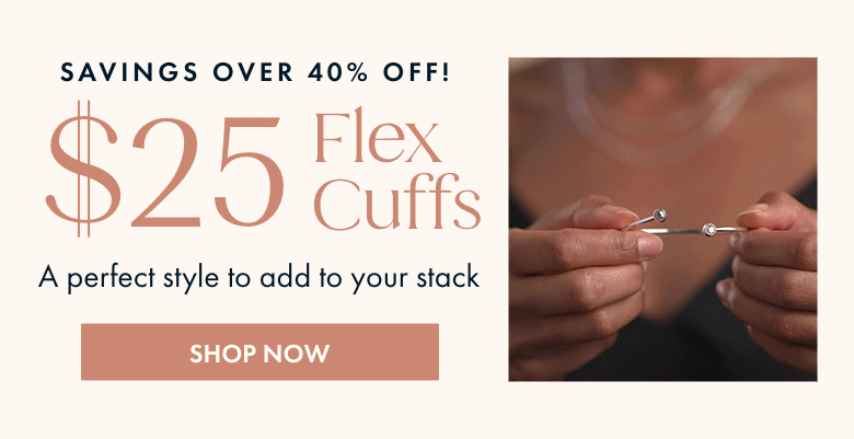 $25 Flex Cuffs | Shop Now