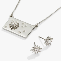 Growth Charm Necklace and Stud Earring Gift Set | Shop Now