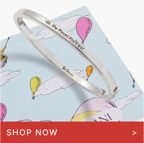 Dr. Seuss™ 'Oh The Places You'll Go' Hinge Bangle | Shop Now