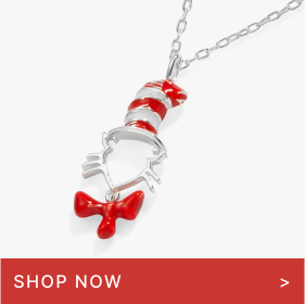 Dr. Seuss™ The Cat in the Hat Silhouette Necklace | Shop Now