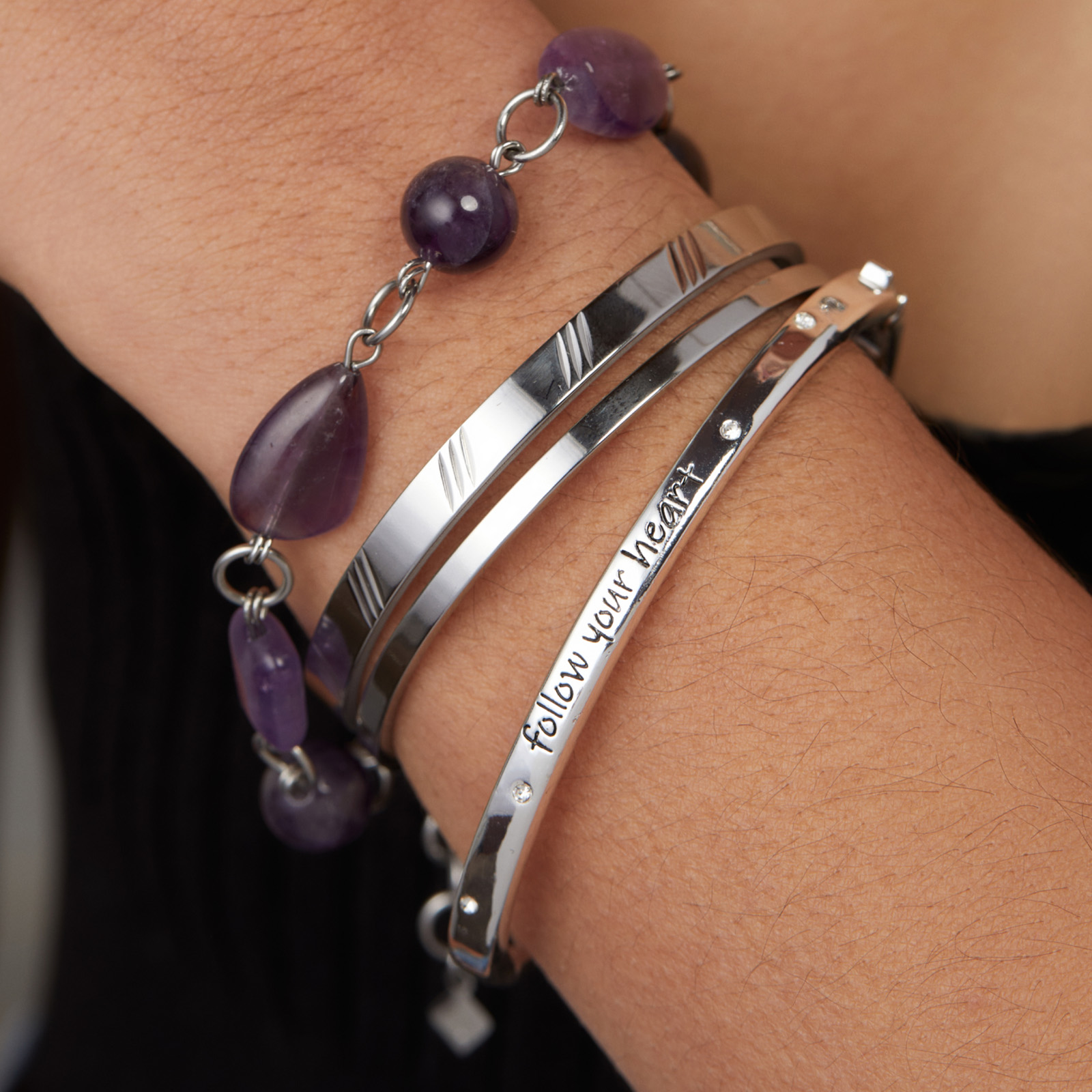 The Violet Visions Gemstone Stack | Shop Now