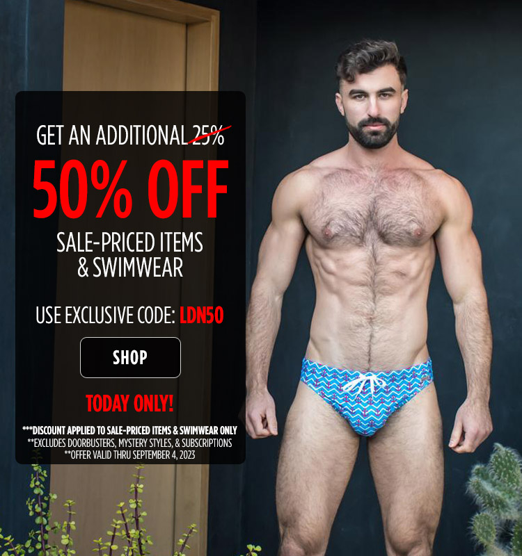 DOORBUSTER! ALMOST NAKED® Hang-Free Brief – Andrew Christian Retail