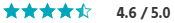 4.6/5 Star Ratings
