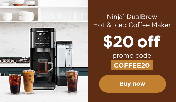  Ninja CFP101 DualBrew Hot & Iced Coffee Maker, Single