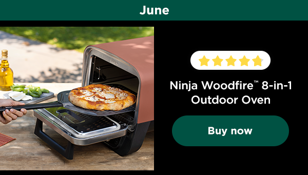 June - Ninja Woodfire™ 8-in-1 Outdoor Oven