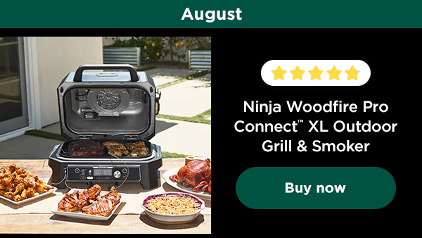 August - Ninja Woodfire Pro Connect™ XL Outdoor Grill & Smoker