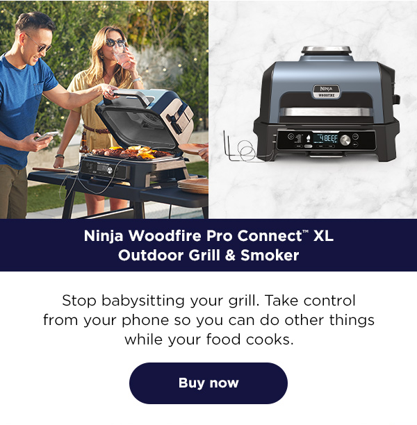 Ninja Woodfire Pro Connect™ XL Outdoor Grill & Smoker