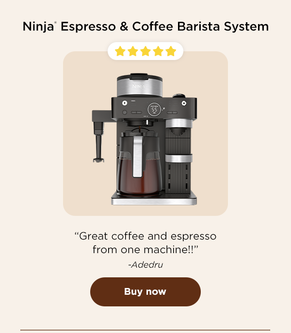 Ninja® Espresso & Coffee Barista System