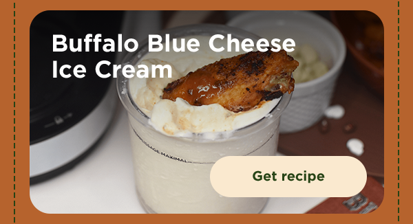 Buffalo Blue Cheese Ice Cream