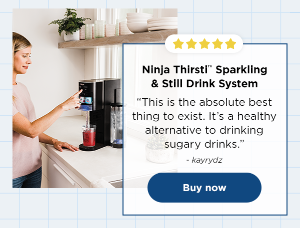 Ninja Thirsti™ Sparkling & Still Drink System