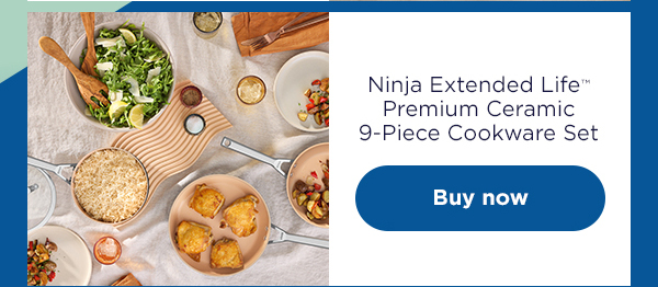 Ninja Extended Life™ Premium Ceramic 9-Piece Cookware Set