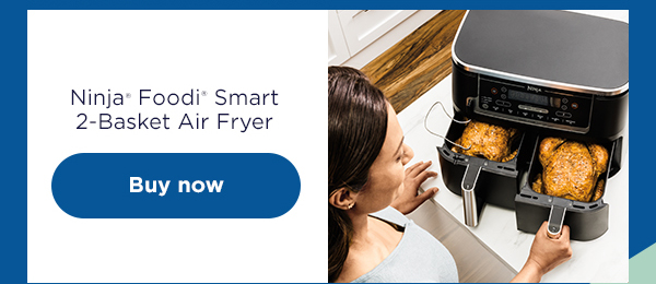 Ninja® Foodi® Smart 2-Basket Air Fryer