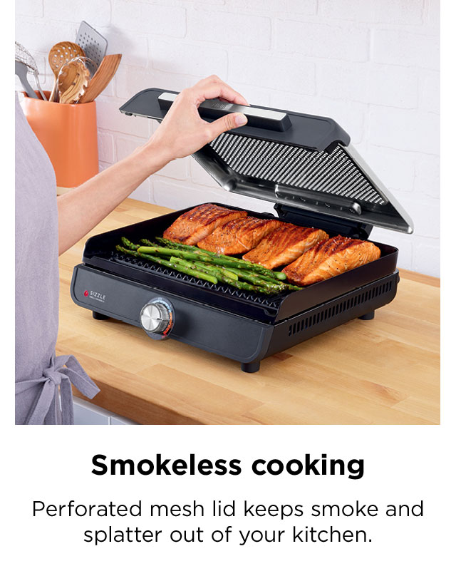 Ninja Sizzle Smokeless Indoor Grill & Griddle | GR101
