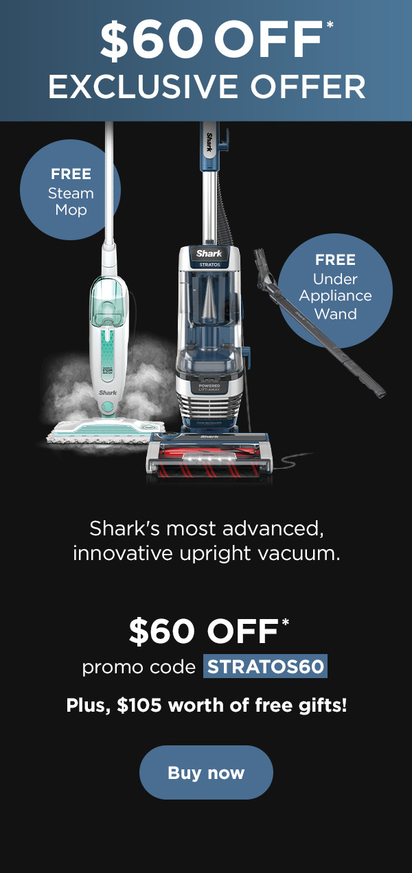 Our best-ever upright vac—$60 OFF 