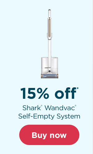 15% off* Shark Wandvac Self-Empty System