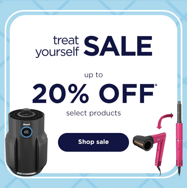 Treat Yourself Sale--Up to 20% off select products