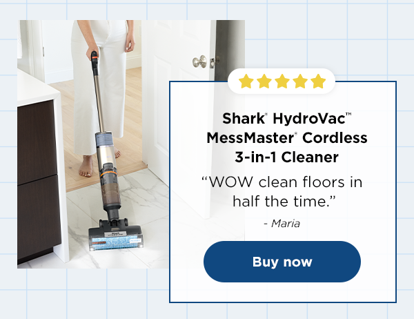 Shark® HydroVac™ MessMaster® Cordless 3-in-1 Cleaner