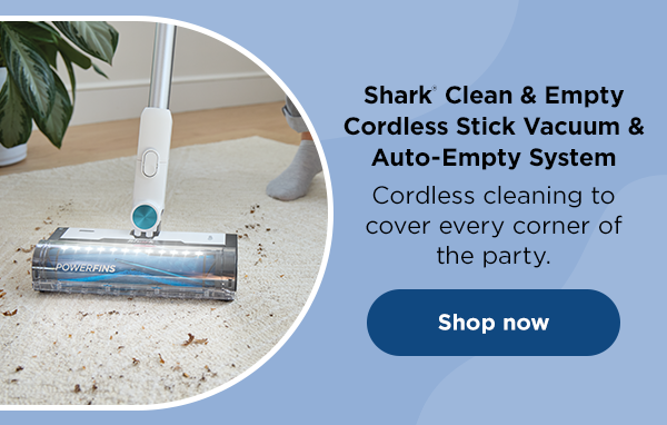 Shark® Clean & Empty Cordless Stick Vacuum & Auto-Empty System