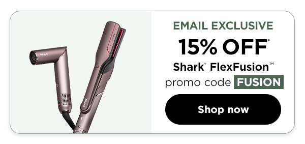 Email Exclusive--15% off* Shark® FlexFusion™ with promo code FUSION