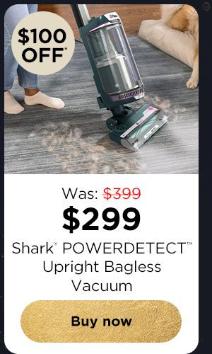 $100 off* Shark® POWERDETECT™ Upright Bagless Vacuum