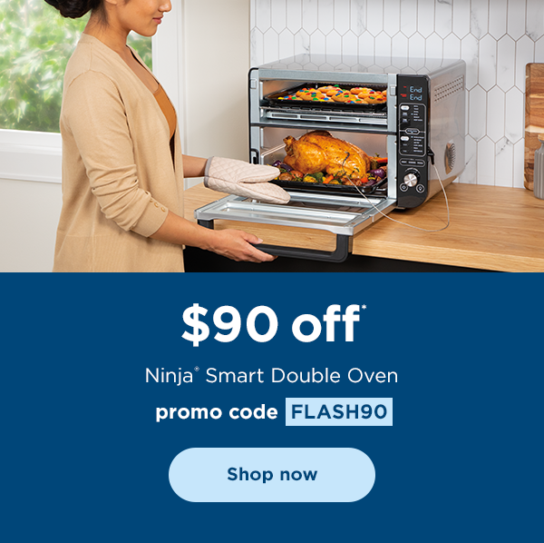 $90 off* Ninja® Smart Double Oven