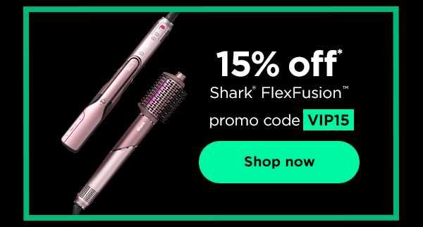 15% off* Shark® FlexFusion™ with promo code VIP15