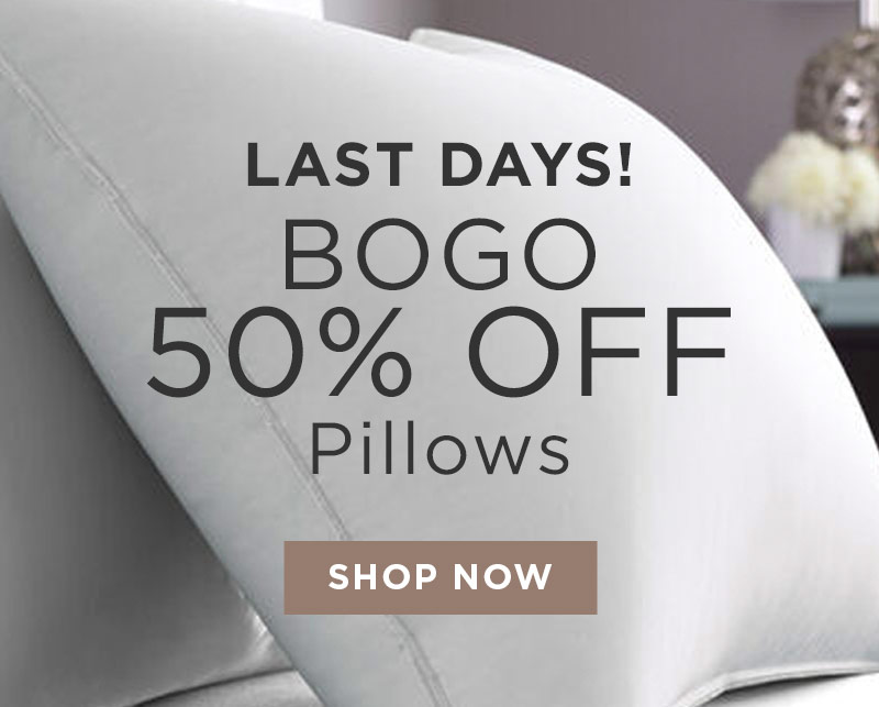 Pillows BOGO 50% OFF