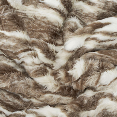 Faux Fur Oversized Ombre Throw