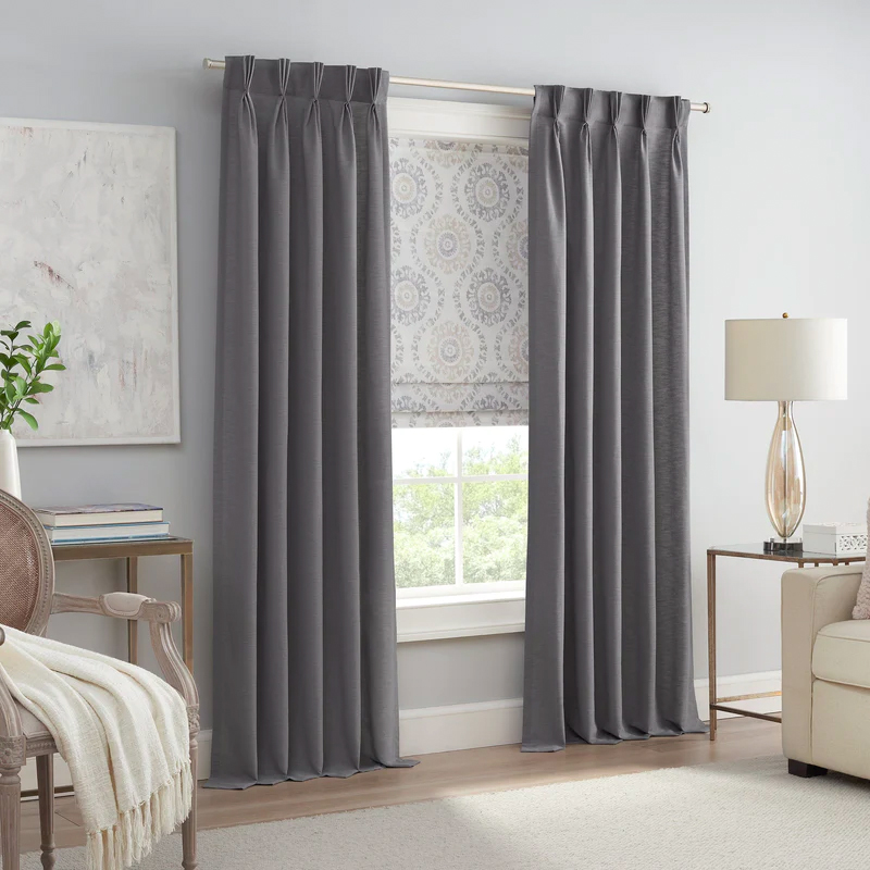 Adonis by Waverly® Medallion Cordless Roman Shade