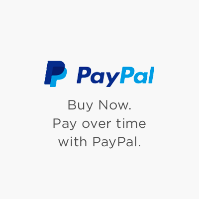 P PayPal Buy Now. Pay over time with PayPal. 