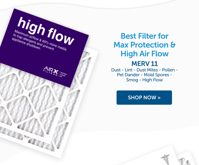 Best filter for max protection & high air flow shop AIRx High Flow MERV 11 Air Filter