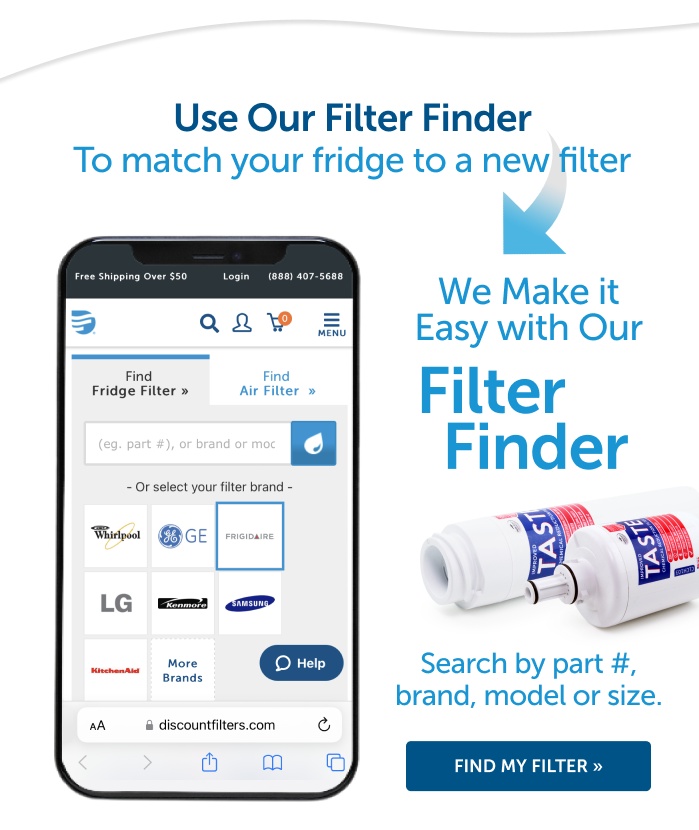 Use Our Filter Finder to Match Your Fridge to a New Filter