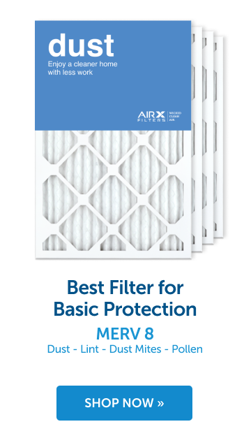 Best Filter for Basic Protection MERV 8 Shop Now