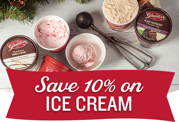 Save 10% on ice cream pies